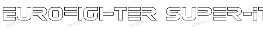 Eurofighter Super-It字体转换